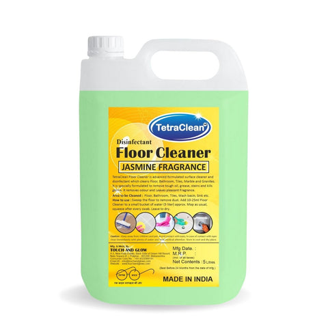 TetraClean Disinfectant Floor Cleaner Jasmine, 5L