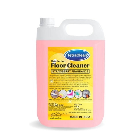 TetraClean Disinfectant Floor Cleaner Strawberry 5L