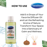 TetraClean Jasmine Aroma Diffuser Oil – (120ml)
