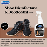 TetraClean Shoe Disinfectant Shoe Deodorant Spray (500ml)