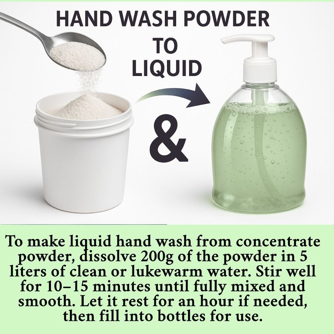 TetraClean Hand Wash Concentrate Green Apple, 200g