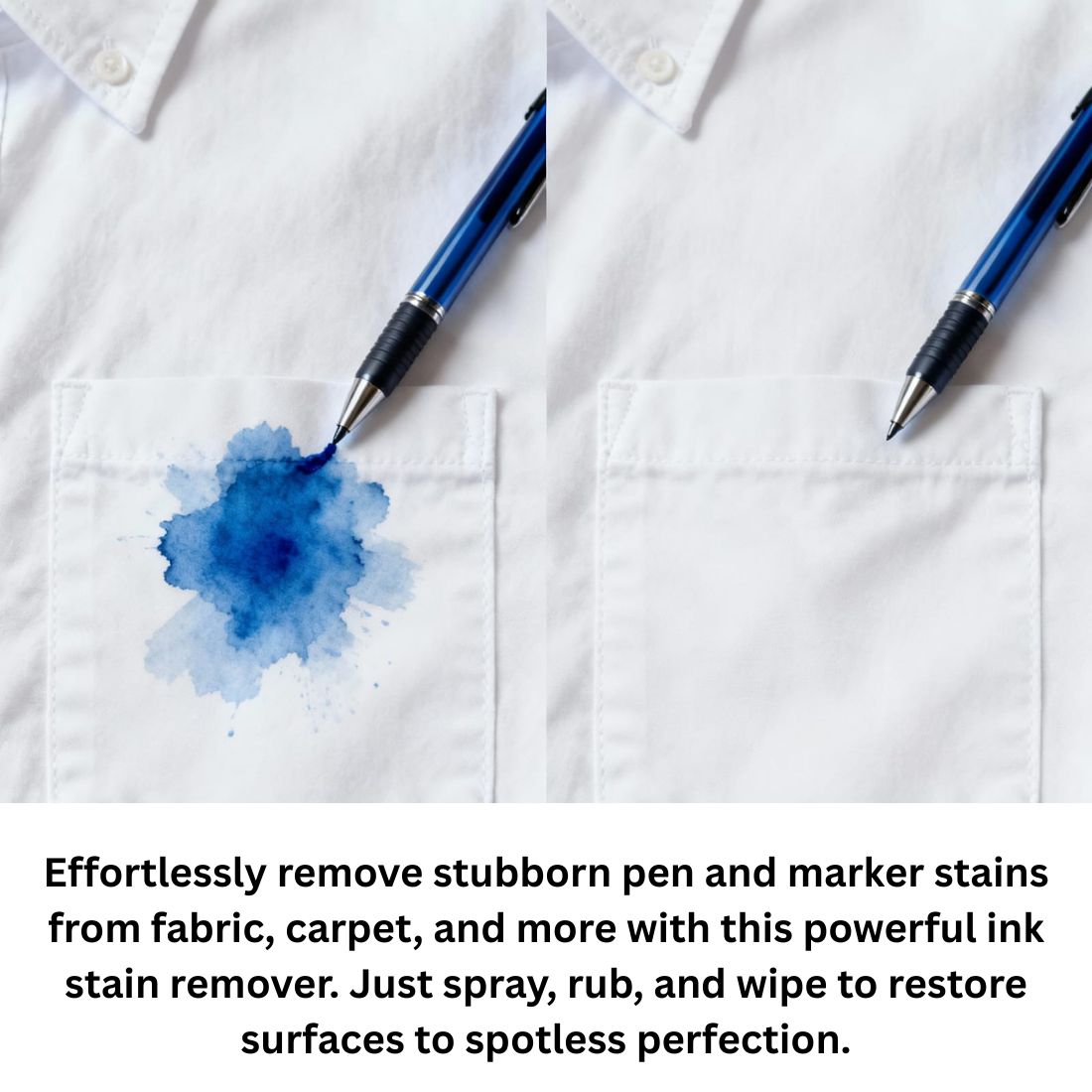 TetraClean Ink Remover Spray – Remove Pen Ink Remover Stain 120ml