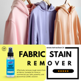 TetraClean Fabric Stain Remover Spray 120ml | Removes Ink, Oil, Grease, Coffee, Food & Turmeric Stains | Safe for Colored & White Fabrics