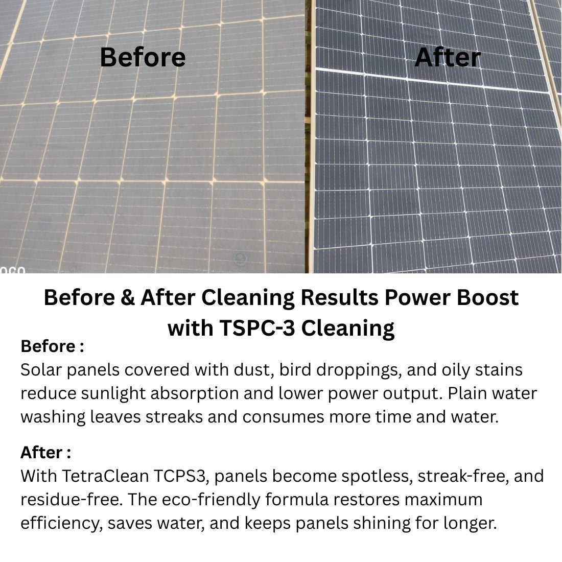 TetraClean TSPC‑3 Heavy Duty Solar Panel Cleaner 5L
