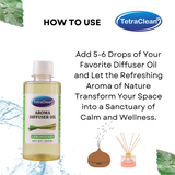 TetraClean Lemongrass Aroma Diffuser Oil - 250ml