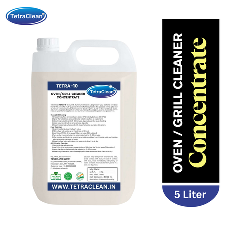 TetraClean TETRA-10 Oven & Grill Cleaner Concentrate 5L