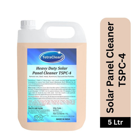 TetraClean TSPC‑4 Heavy Duty Solar Panel Cleaner – 5L