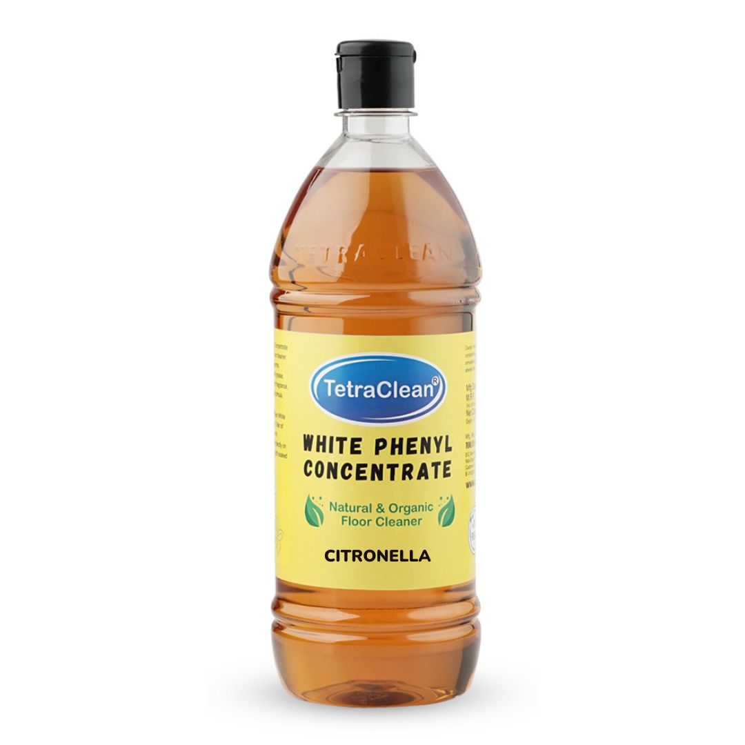 TetraClean White Phenyl Concentrate with Citronella Fragrance 1L