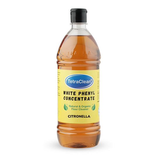 TetraClean White Phenyl Concentrate with Citronella Fragrance 1L