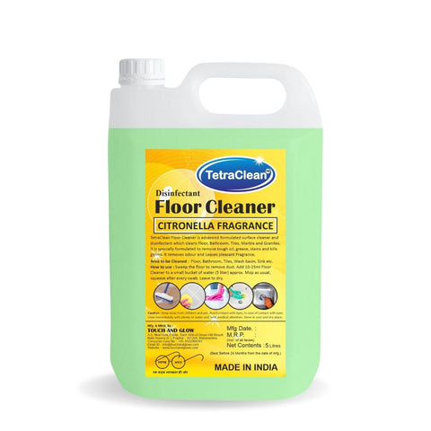 TetraClean Disinfectant Floor Cleaner Citronella,5L