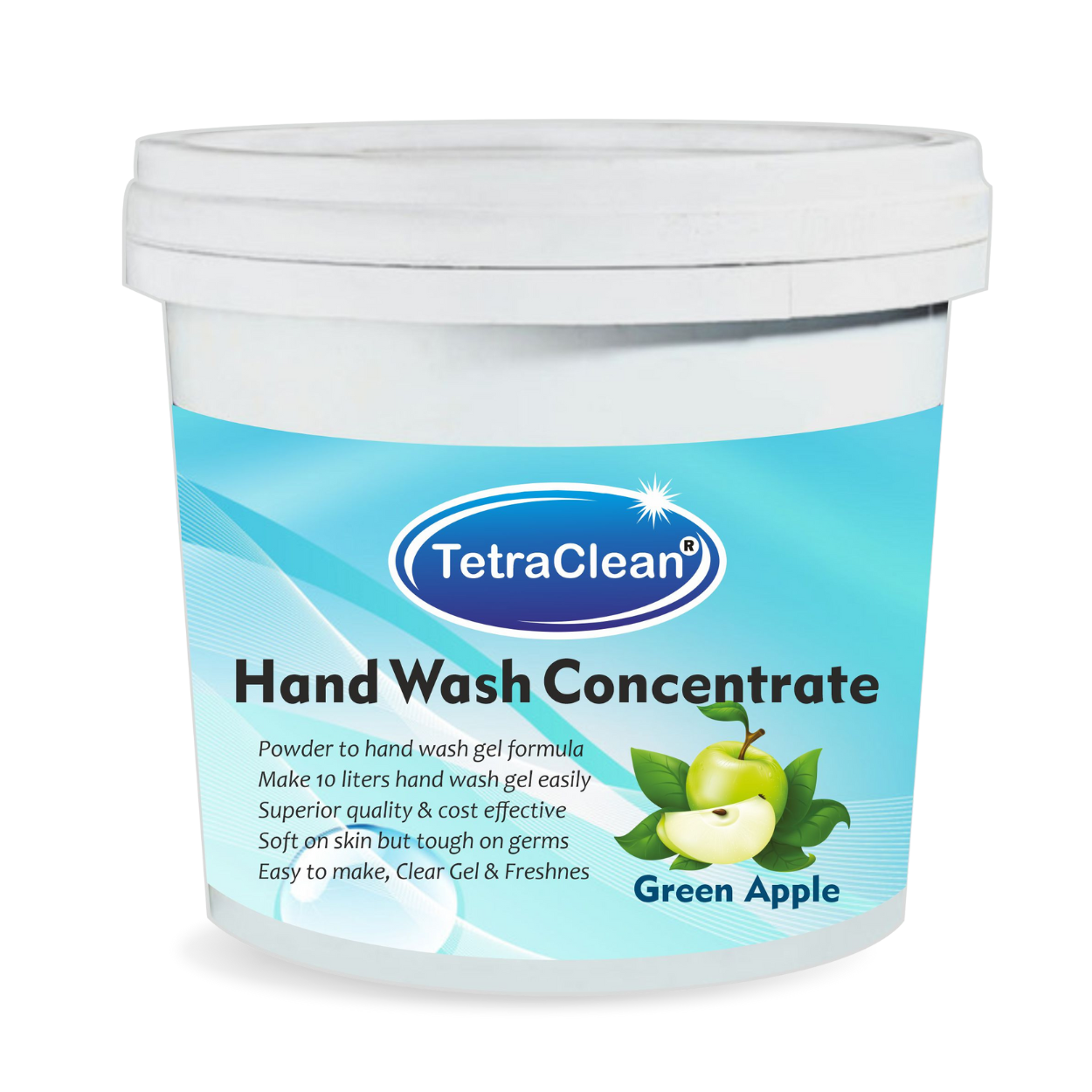 TetraClean Hand Wash Concentrate Powder Green Apple - 500g