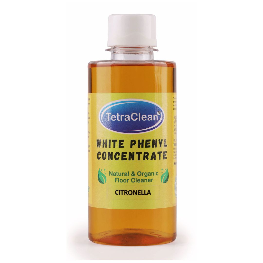TetraClean White Phenyl Concentrate (250ml) Citronella Fragrance
