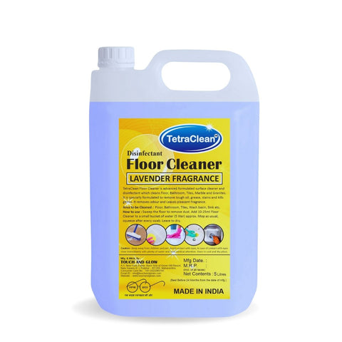 TetraClean Disinfectant Floor Cleaner Lavender, 5L