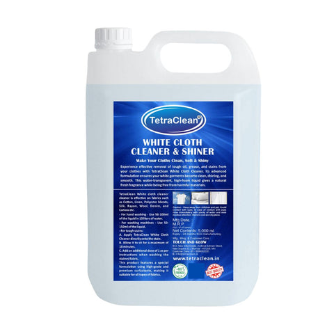 TetraClean White Cloth Cleaner Liquid (5L)