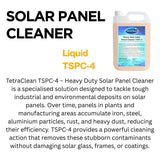 TetraClean TSPC‑4 Heavy Duty Solar Panel Cleaner – 5L