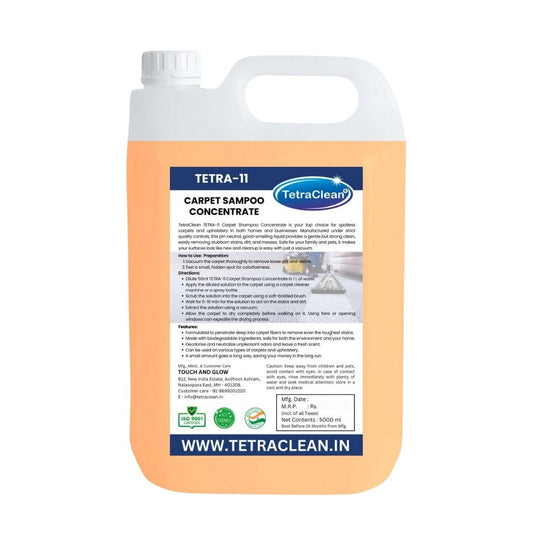TetraClean TETRA-11 Carpet Shampoo Concentrate 5L