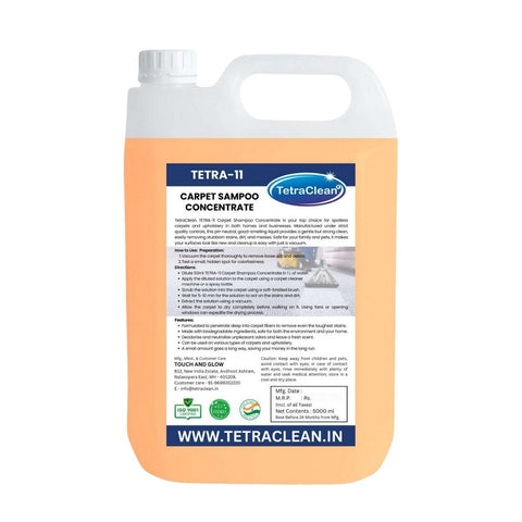 TetraClean TETRA-11 Carpet Shampoo Concentrate 5L