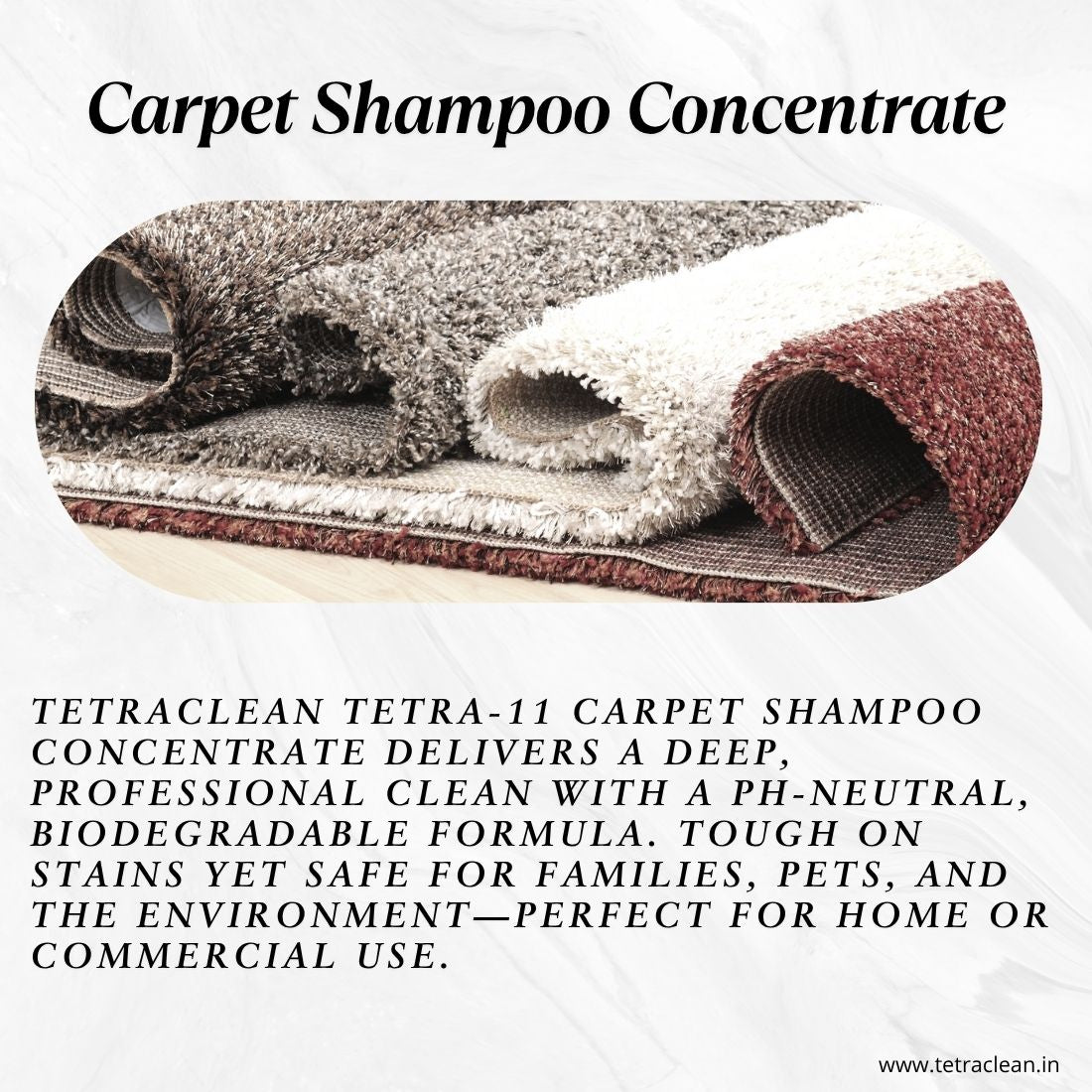 TetraClean TETRA-11 Carpet Shampoo Concentrate 5L