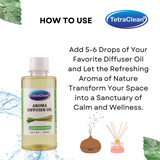 TetraClean Lemongrass Aroma Diffuser Oil -(120ml)