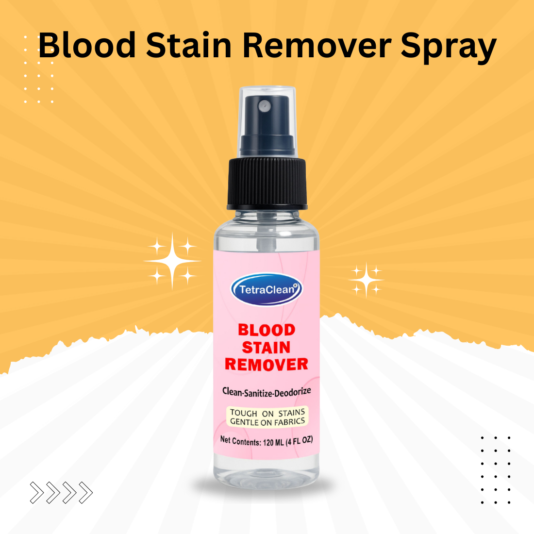 TetraClean Blood Stain Remover –  (120ml)