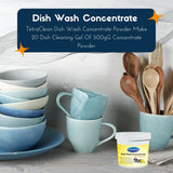 TetraClean Lemon Dish Wash Concentrate Powder 500g