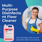 TetraClean Multi‑Purpose Disinfectant Floor Clener Rose - 5L