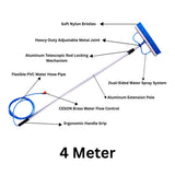 TetraClean Solar Panel Cleaning Brush 4 Meter