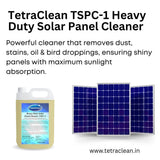 TetraClean TSPC‑1 Heavy Duty Solar Panel Cleaner 5L