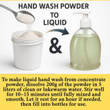 TetraClean Hand Wash Concentrate Powder, 200g