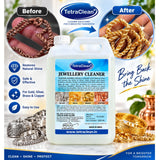 TetraClean Jewellery Cleaner Liquid 5 Litre – Professional Metal & Jewellery Cleaning Solution for Gold, Silver, Brass & Copper
