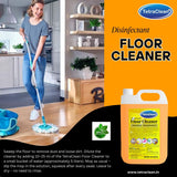 TetraClean Disinfectant Floor Cleaner Orange, 5L