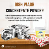 TetraClean Lemon Dish Wash Concentrate Powder 500g