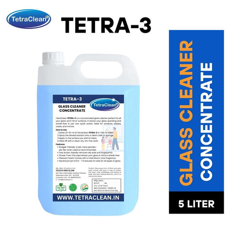 TetraClean TETRA-3 Glass Cleaner Concentrate 5L