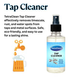 TetraClean Tap Cleaner – Limescale, Rust & Water Stain Remover (250ml)