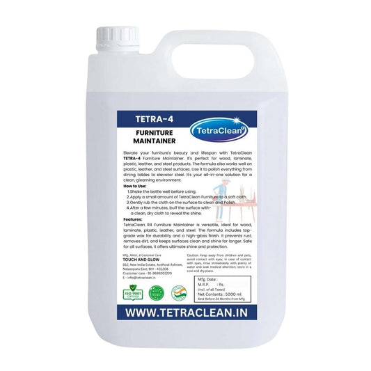 TetraClean TETRA-4 Furniture Maintainer Polish & Shine 5L