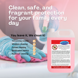 TetraClean Multi‑Purpose Disinfectant Floor Clener Rose - 5L