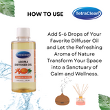 TetraClean Sandalwood Aroma Diffuser Oil – (120ml)