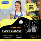 TetraClean Disinfectant Floor Cleaner Lemon, 5L