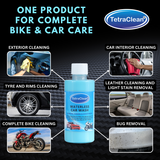 TetraClean Waterless Car Wash 250ml – Instant Shine & Smooth Finish Cleaner