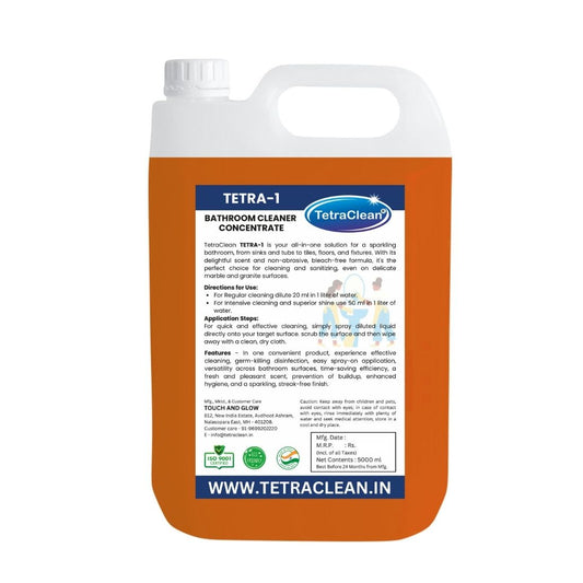 TetraClean TETRA-1 Bathroom Cleaner Concentrate 5L