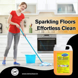 TetraClean Disinfectant Floor Cleaner Orange, 5L