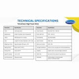 TetraClean Gas Well High Foam Stick (TNG-HFS) | Gas Well Foam Stick | Foamer Stick | Soap Stick | Gas Well Deliquification Chemical | Water Unloading Agent | Gas Production Enhancement Chemical - 25 Kg (Aprox 70 Sticks)