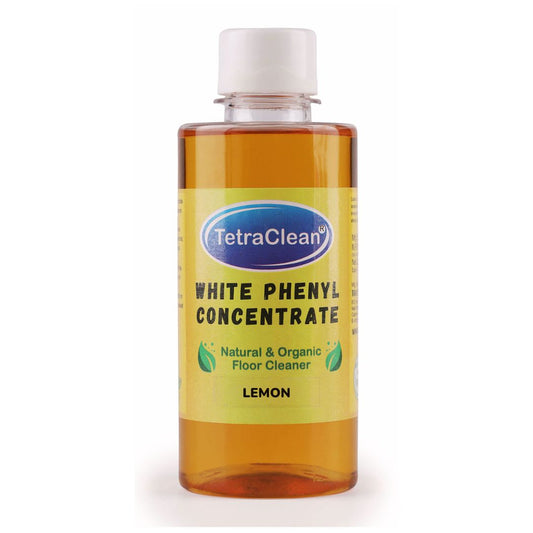 TetraClean White Phenyl Concentrate (250ml) Lemon Fragrance