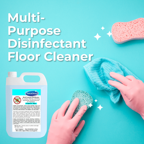 TetraClean Multi‑Purpose Disinfectant Floor Clener Aqua - 5L