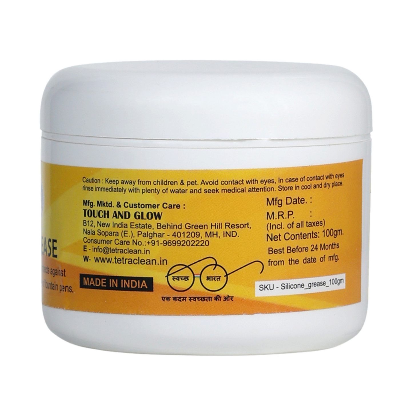 TetraClean Silicone Grease 100g