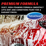 TetraClean High Foam Car Shampoo (Rose Fragrance) 1 Ltr