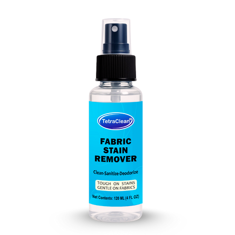 TetraClean Fabric Stain Remover Spray 120ml | Removes Ink, Oil, Grease, Coffee, Food & Turmeric Stains | Safe for Colored & White Fabrics