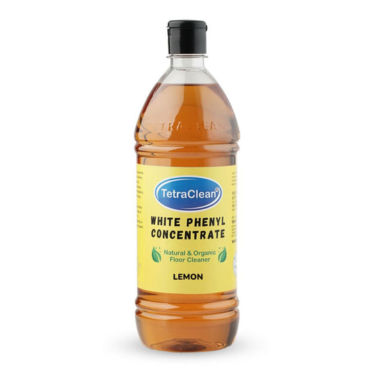 TetraClean White Phenyl Concentrate with Lemon Fragrance 1L
