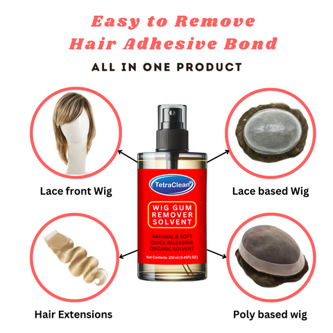 TetraClean Wig Gum Remover Solvent – 250ml