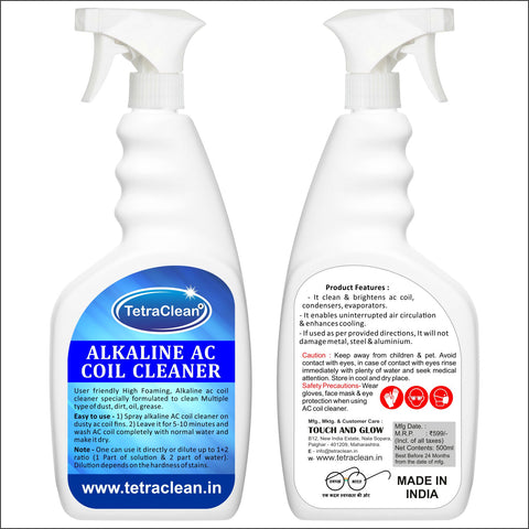 TetraClean Alkaline AC Coil Cleaner 500ml